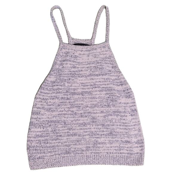 Kendall & Kylie Womens Tank Top Size Medium Gray Stretchy - Picture 1 of 5
